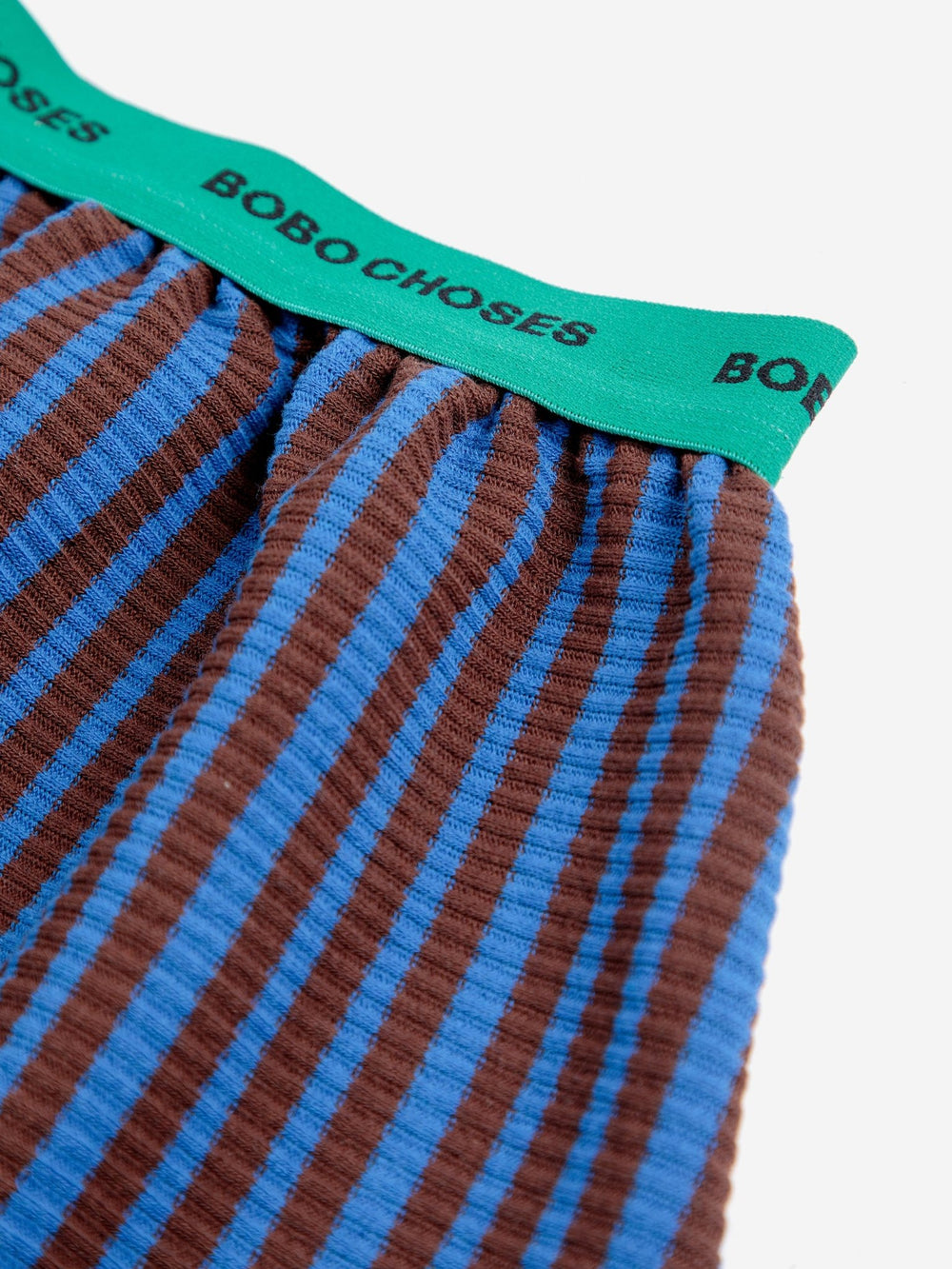 Bobo Choses Stripes Ribbed Skirt - Dark Brown - Posh New York