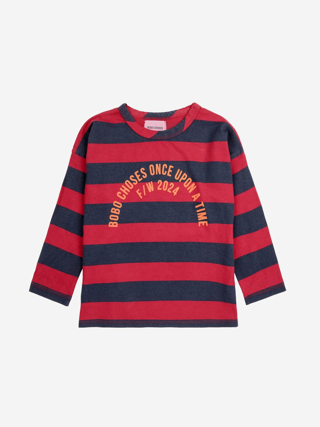 Bobo Circle Stripes T - Shirt - Red - Posh New York