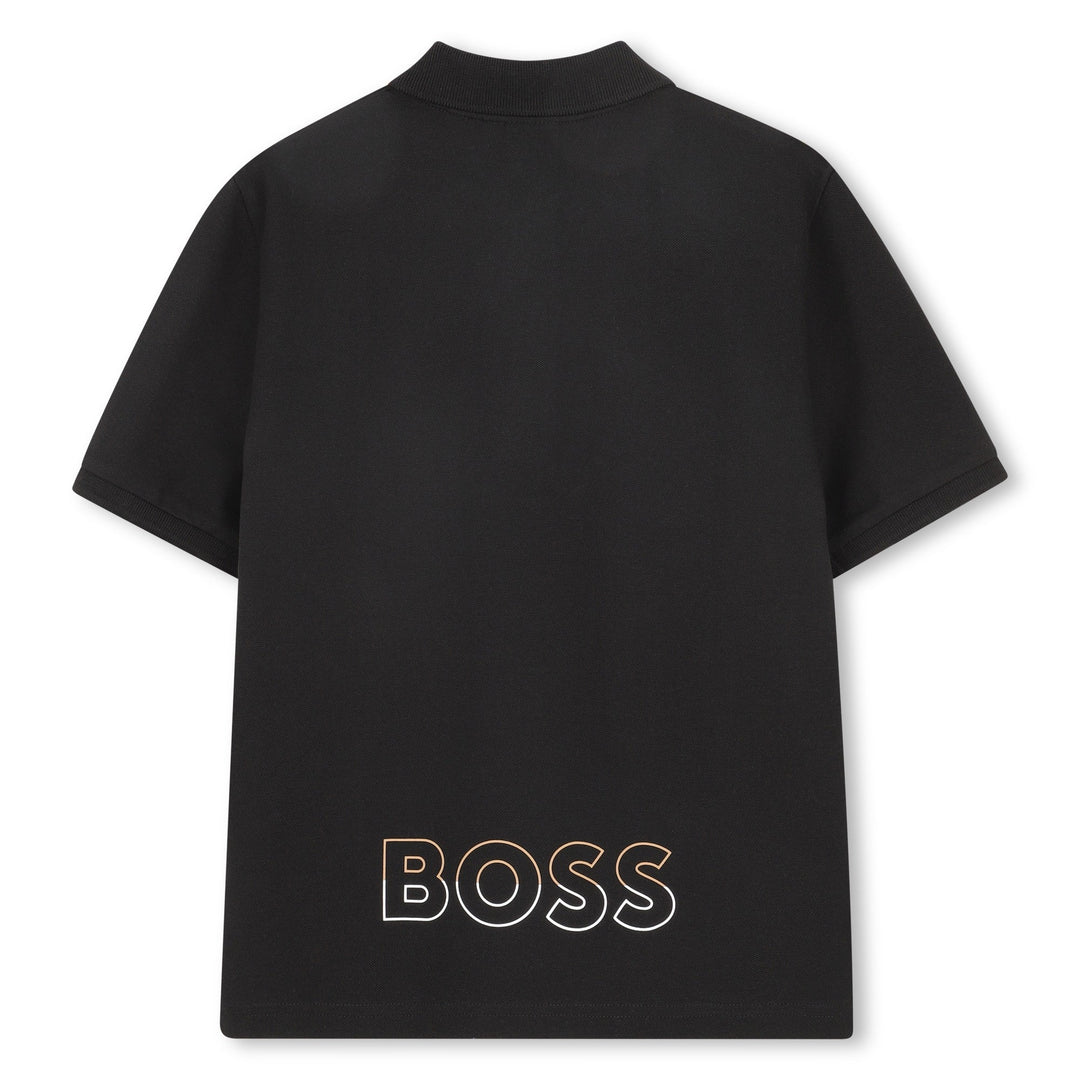 Boss Print On Back Bottom - 09B Black - Posh New York