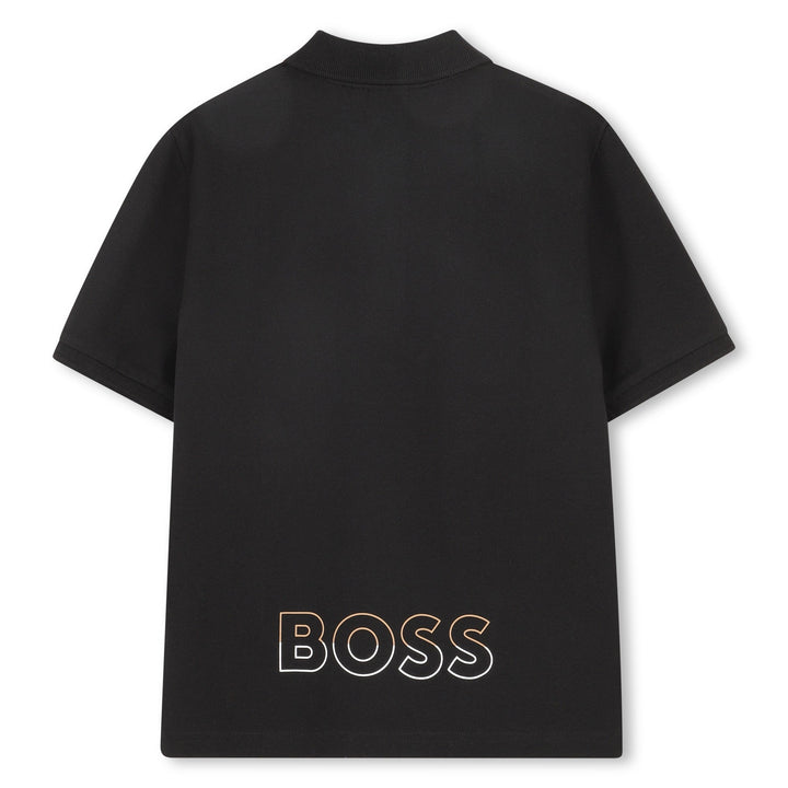 Boss Print On Back Bottom - 09B Black - Posh New York