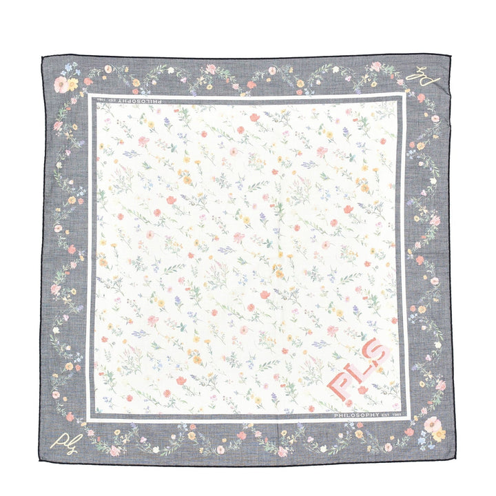 Botanical Print Scarf - 0084 Multi - Posh New York