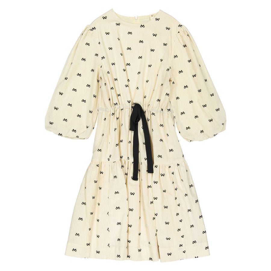 Bow Dress - Beige - Posh New York