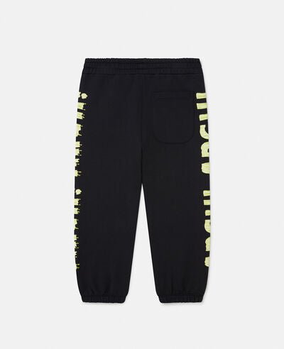 Boy Joggers Whit Halloween Monster Head - 930 Black - Posh New York