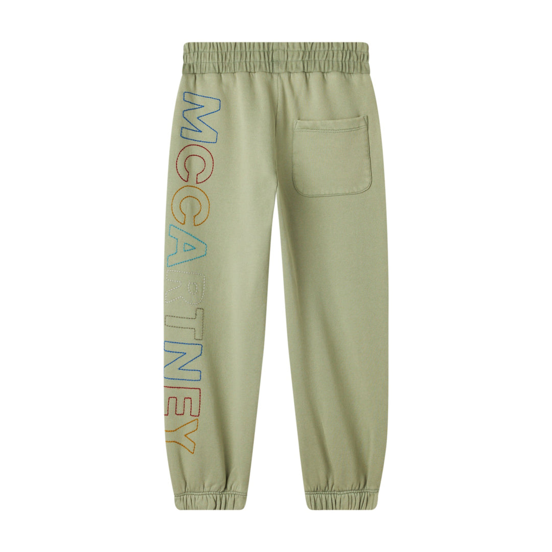 Boy Joggers With Logo Embro - 727 Light Green - Posh New York