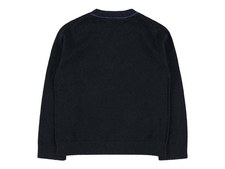 Boys Cardigan - Blue Black - Posh New York