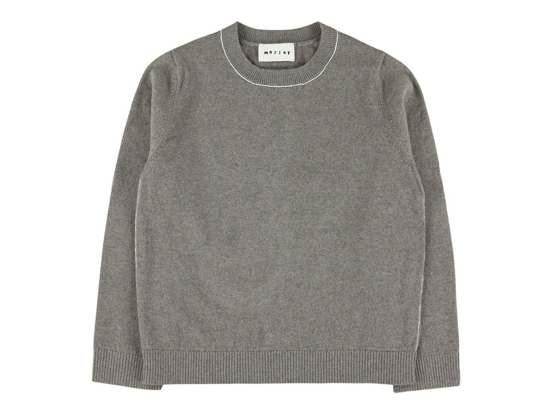 Boys Cardigan - Canvas Grey - Posh New York