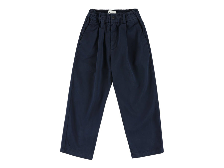 Boys Trouser with Elastic Waisband - Navy - Posh New York