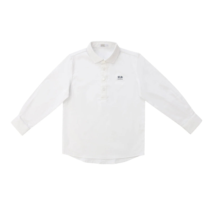 Boys White Shirt - White - Posh New York