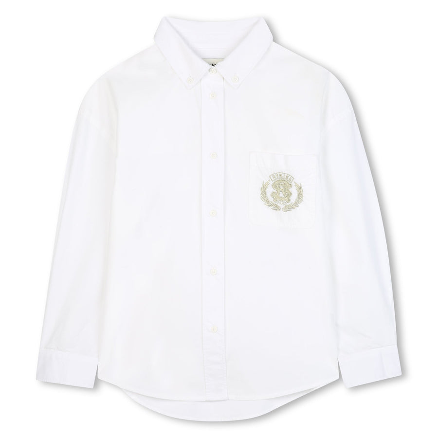 Button Down Shirt - White - Posh New York