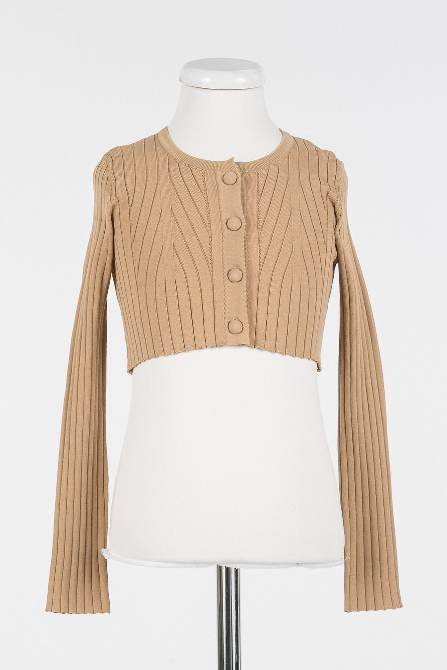 Camel Cardigan - Camel - Posh New York