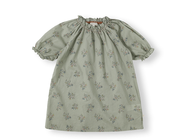 Camille Frill Dress - Khaki - Posh New York