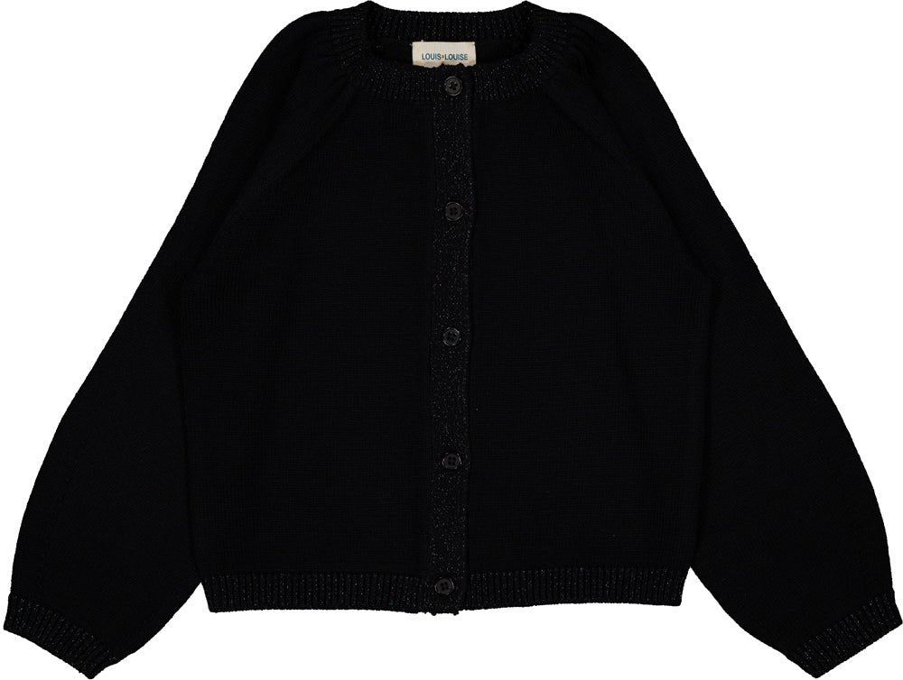 Cardigan Sucrine - Black - Posh New York