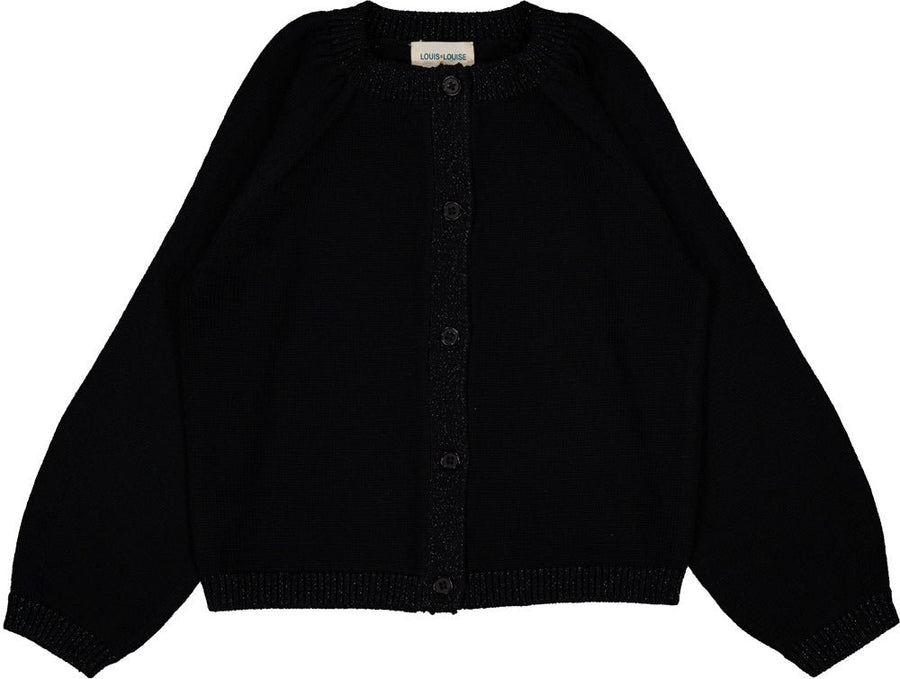 Cardigan Sucrine - Black - Posh New York