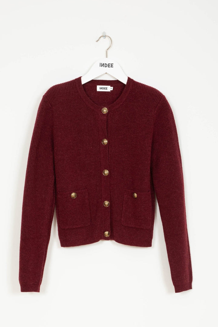 Cardigan Tours - Merlot - Posh New York