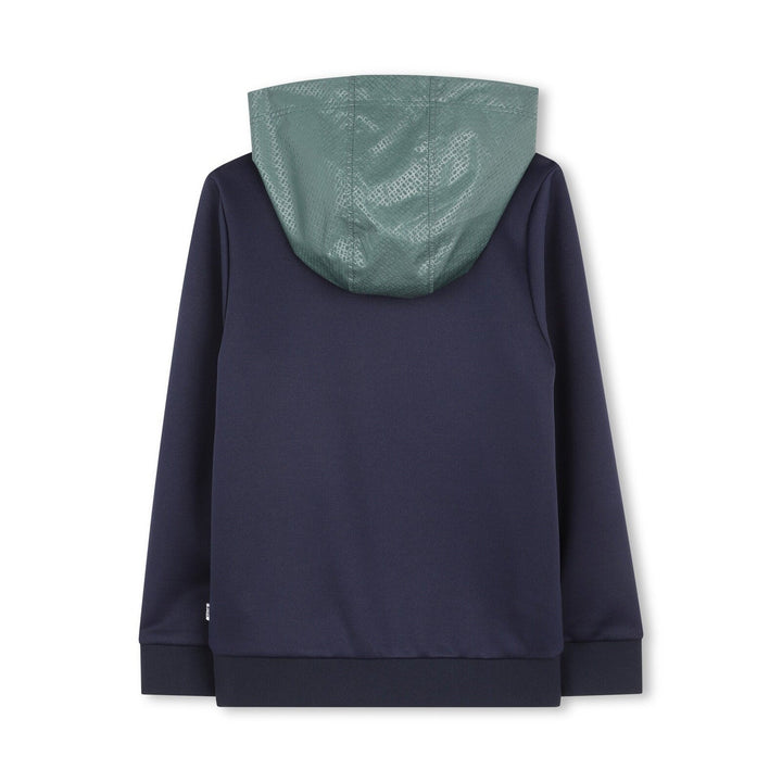 Cardigan With Boss Logo On Chest - 849 Navy - Posh New York