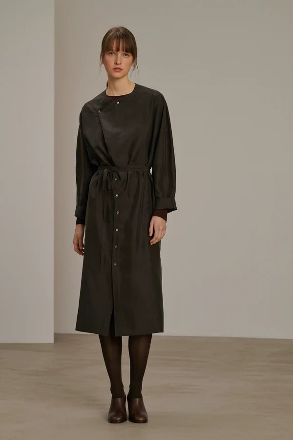 Cassandre Dress - Coal - Posh New York