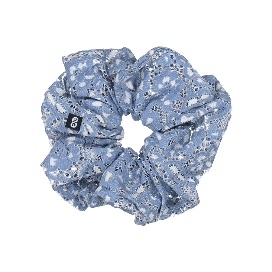 Chantilly Scrunchie - Blue - Posh New York