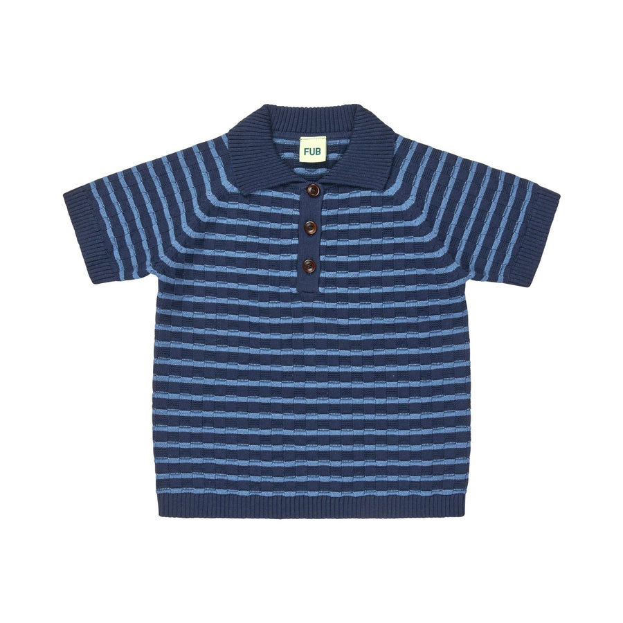 Checked Polo - Dark Navy/Washed Ind - Posh New York