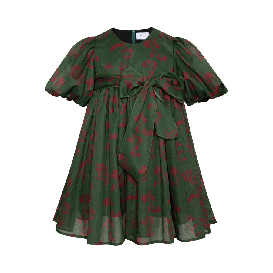 Chiffon Dress Dale - Green - Posh New York