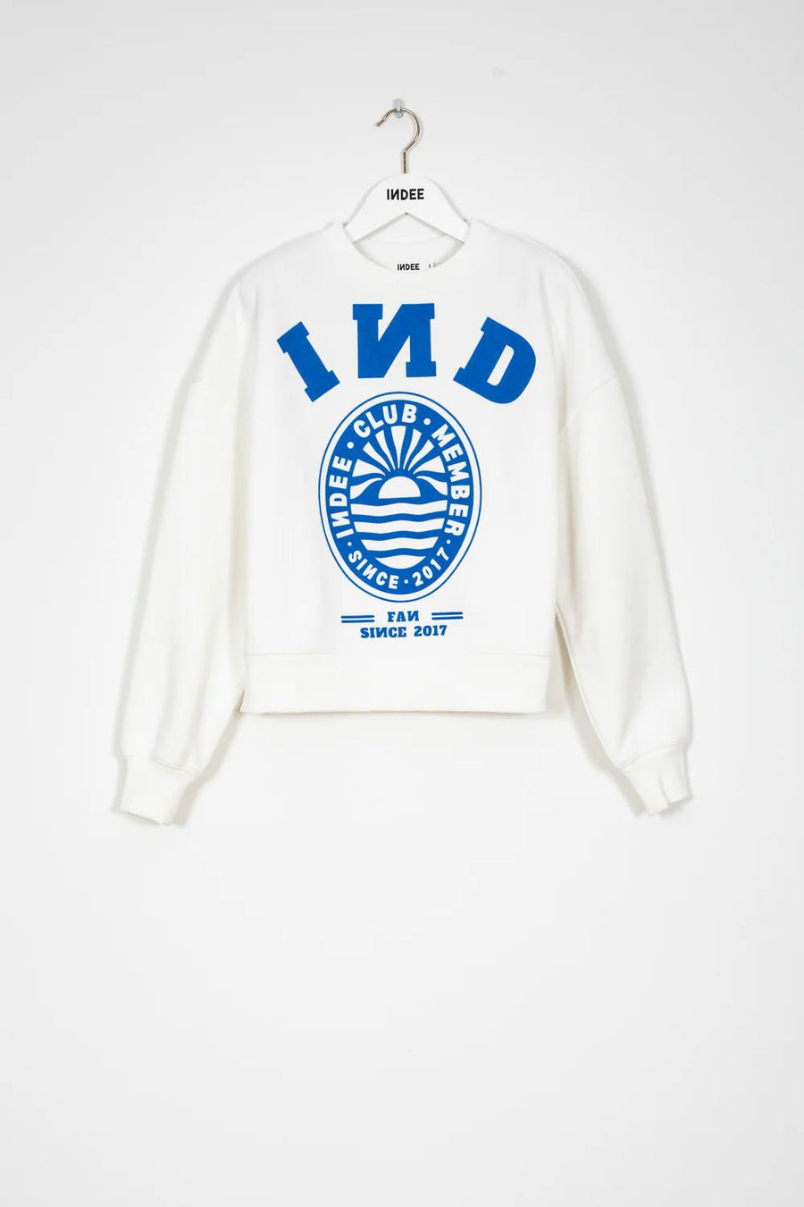 College Sweater - Off White - Posh New York