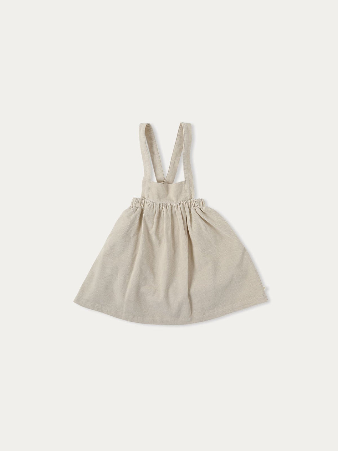 Corduroy Suspender Dress - Pale Pink - Posh New York