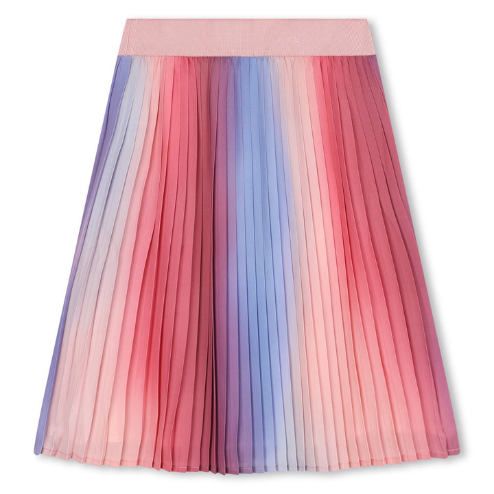 Crepe Pleated Skirt - Multi - Posh New York