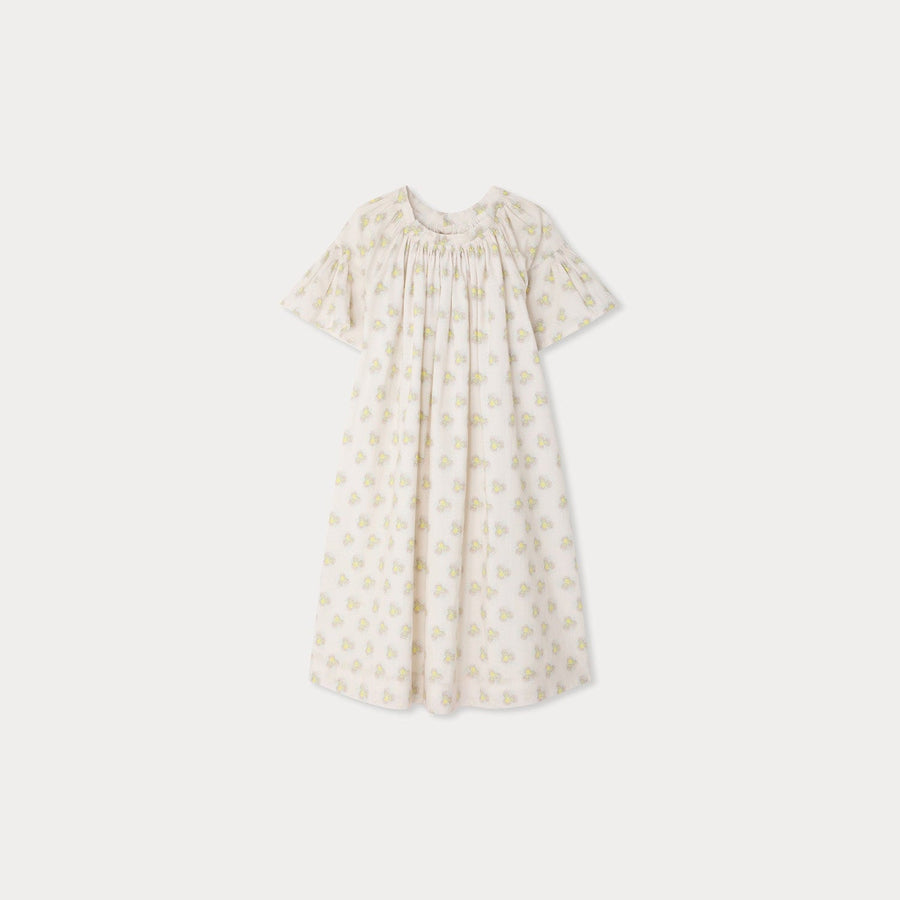 Cyliane Yellow Floral Dress - Imp Anis 639 - Posh New York