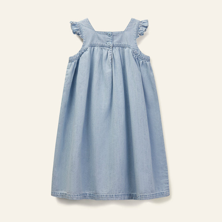 Deck Denim Dress - Pale Denim - Posh New York