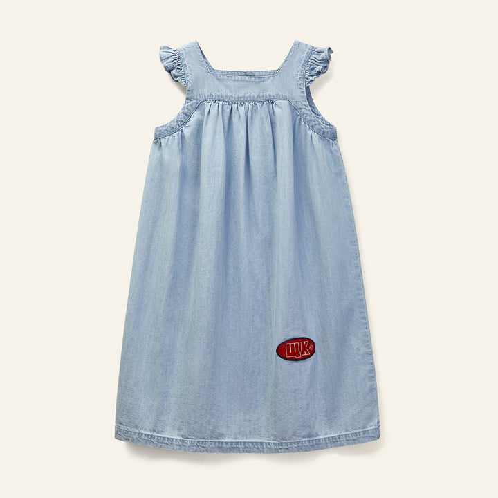 Deck Denim Dress - Pale Denim - Posh New York