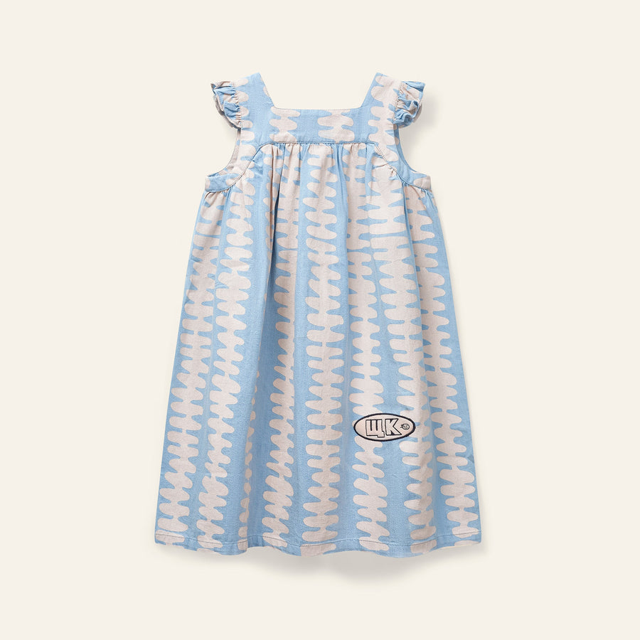 Deck Denim Dress - Soft Pink Stripe - Posh New York