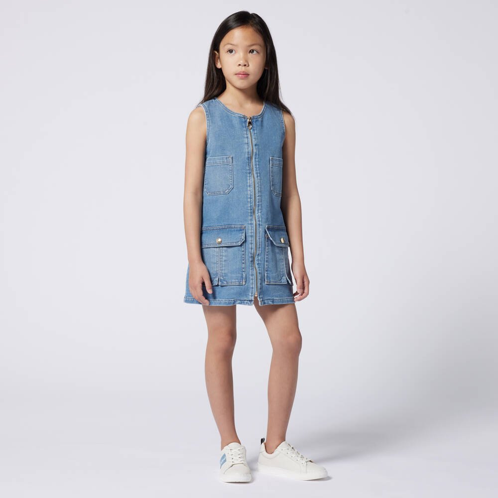 Denim Dress - Bleach - Posh New York