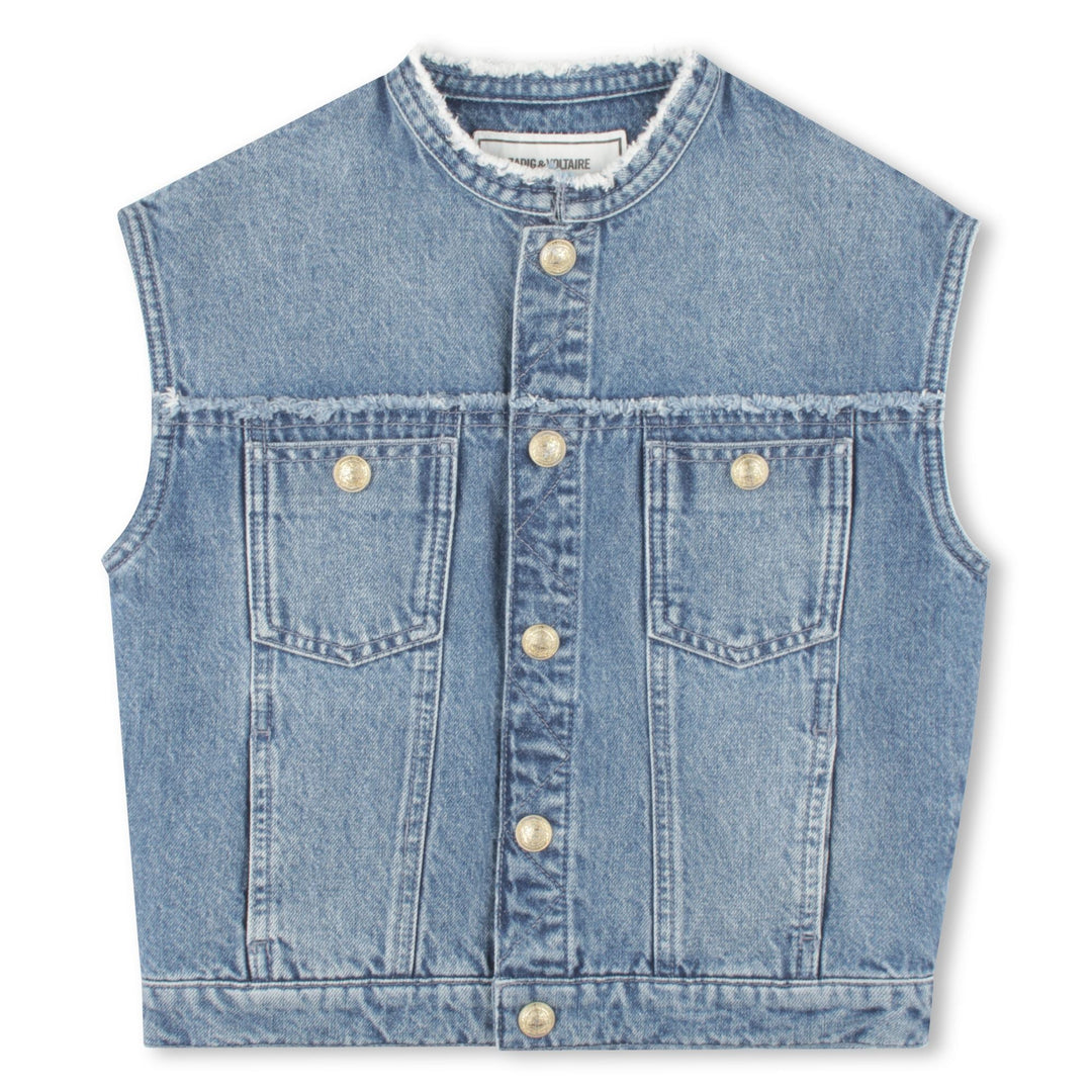 Denim Jacket - Double Stone - Posh New York