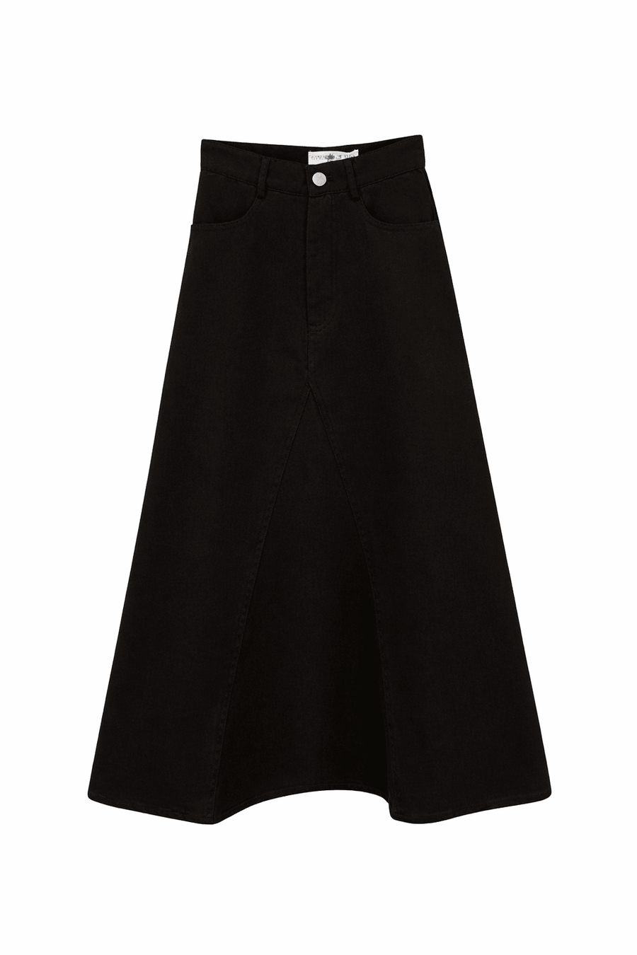 Denim Skirt - Black - Posh New York