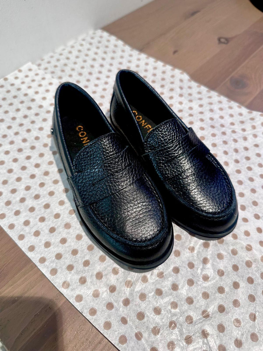 Dollaro Negro Loafers - Black - Posh New York