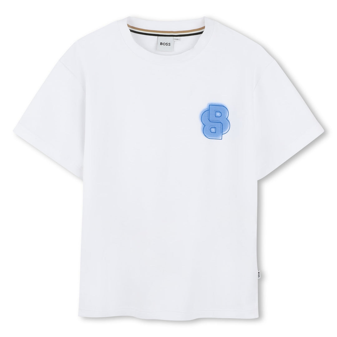 Double B SS T-Shirt - White - Posh New York