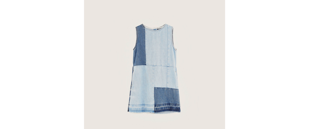 Denim Midi Dress- Used MD Blue