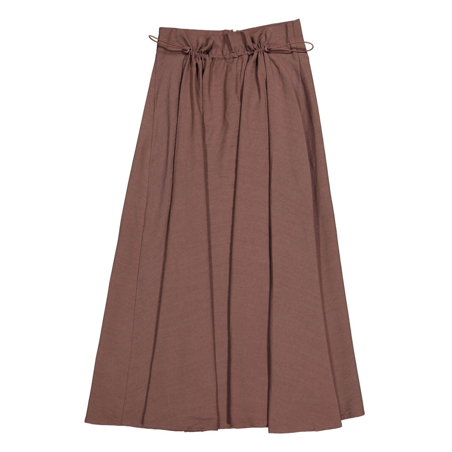 Drawstring Cargo Skirt - Vintage Red - Posh New York
