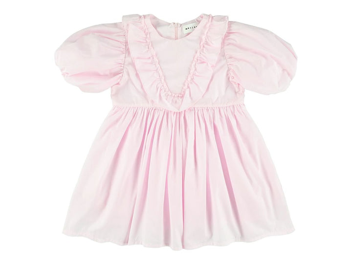 Dress with Ruffle on Chest - Rose - Posh New York