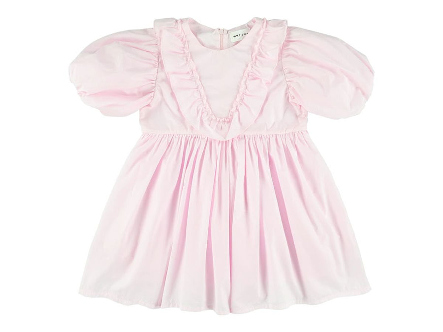 Dress with Ruffle on Chest - Rose - Posh New York