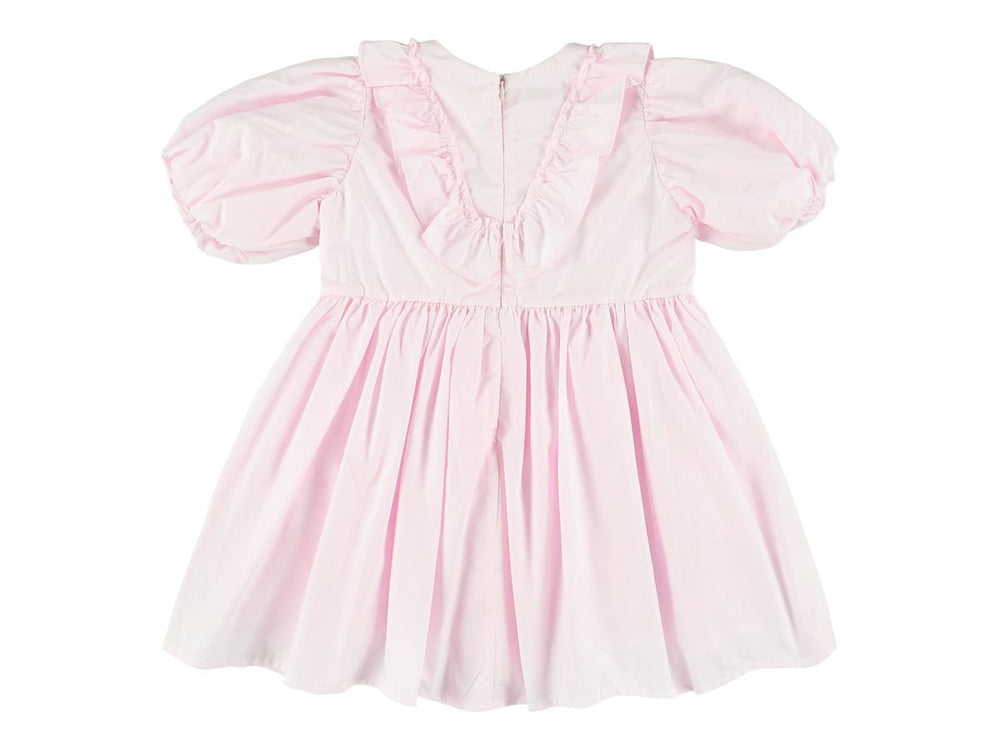 Dress with Ruffle on Chest - Rose - Posh New York