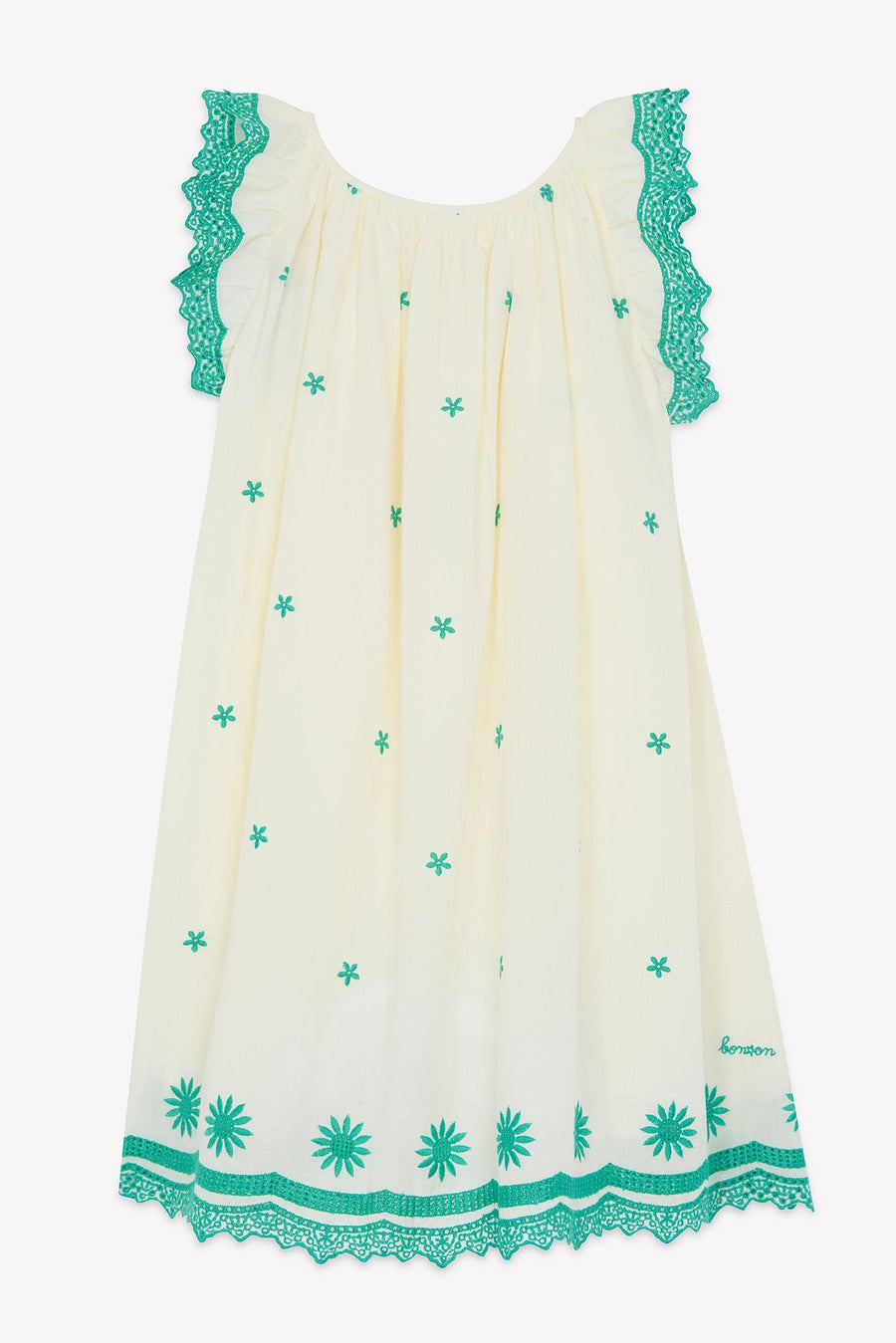 Ecru Lena Dress - Ecru - Posh New York