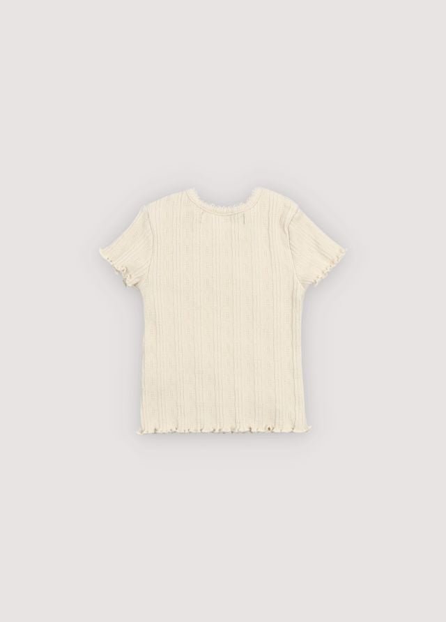 Ecru Romero Tee - Ecru - Posh New York