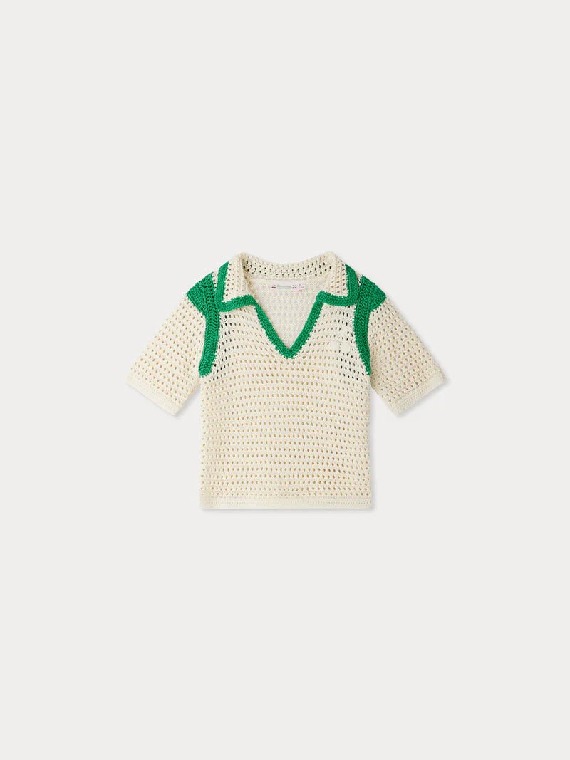 Elanita Poloshirt - Green - Posh New York