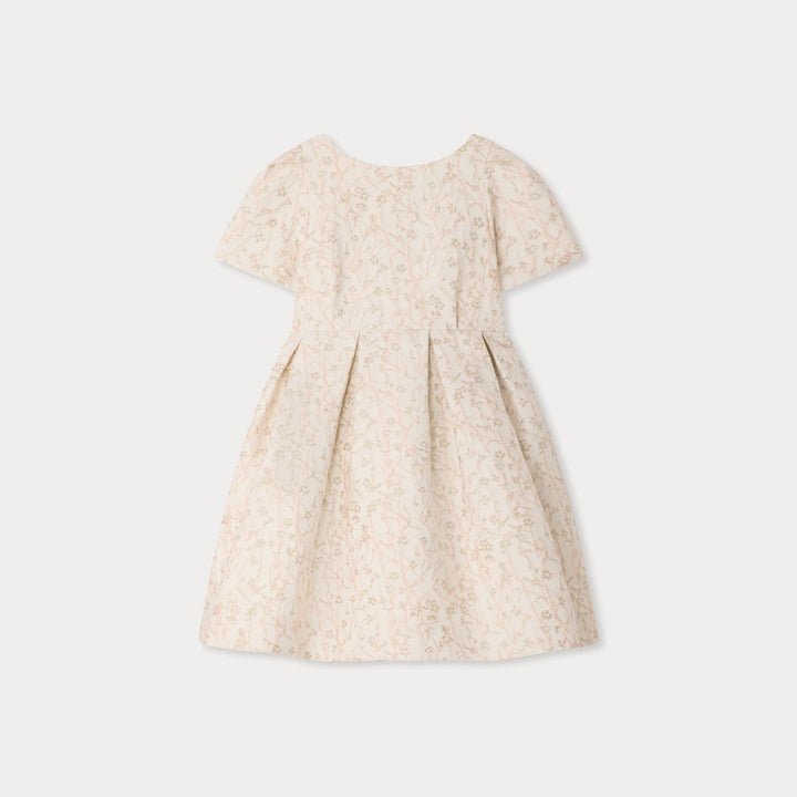 Elegant Floral Dress - Fleurs Rose 520B - Posh New York