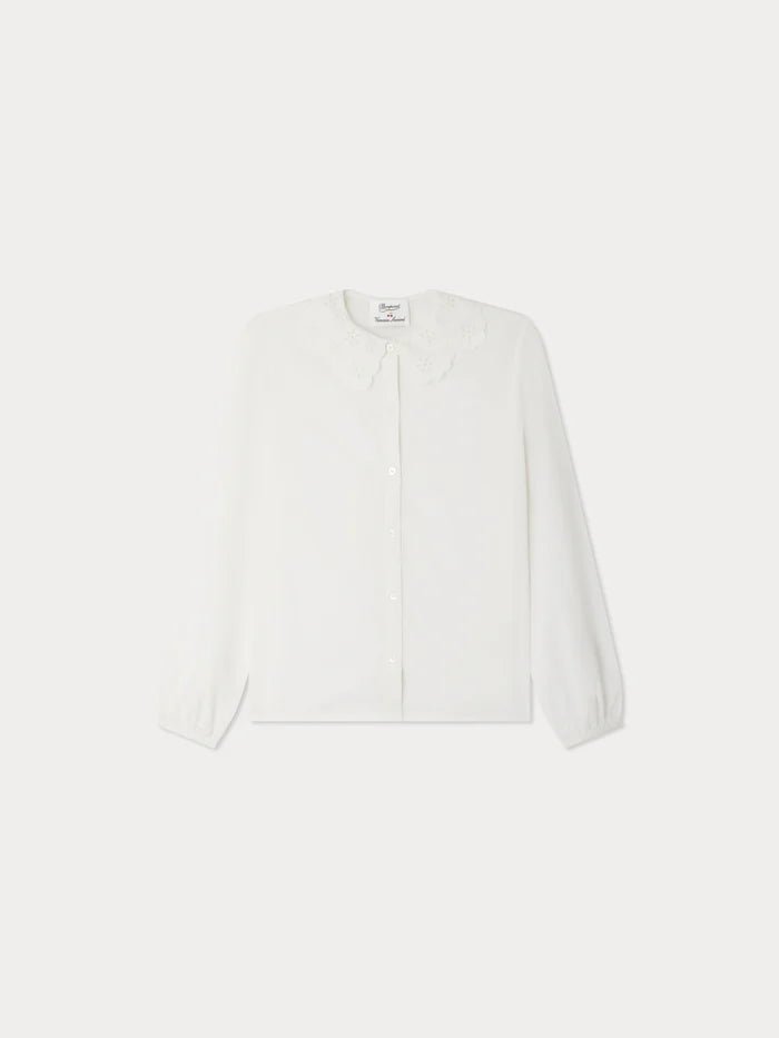 Elegante Blouse - Off White - Posh New York