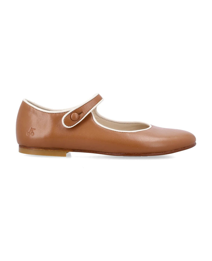 Ella Buckled Shoes - Caramel - Posh New York