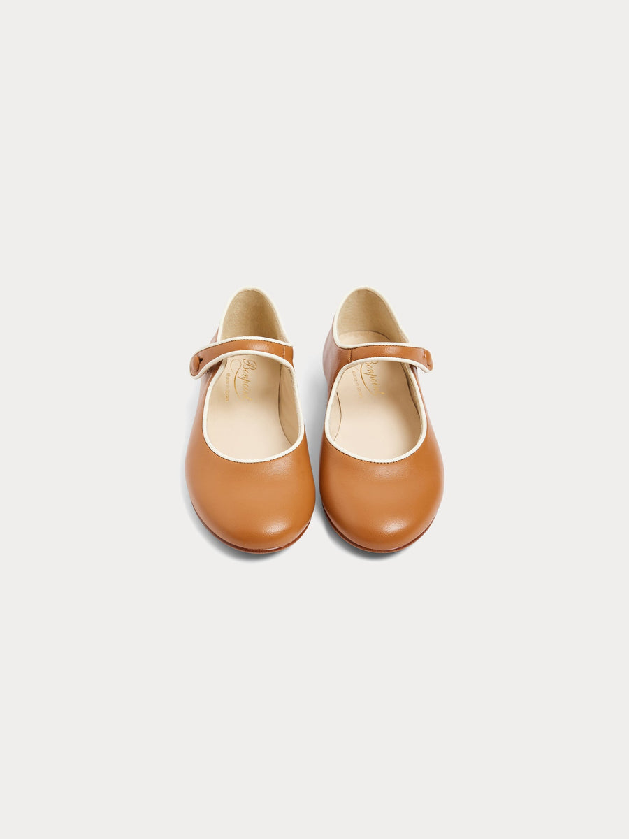 Ella Buckled Shoes - Caramel - Posh New York