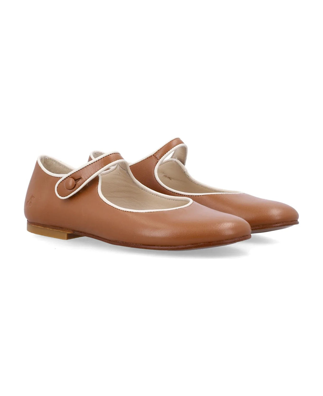 Ella Buckled Shoes - Caramel - Posh New York