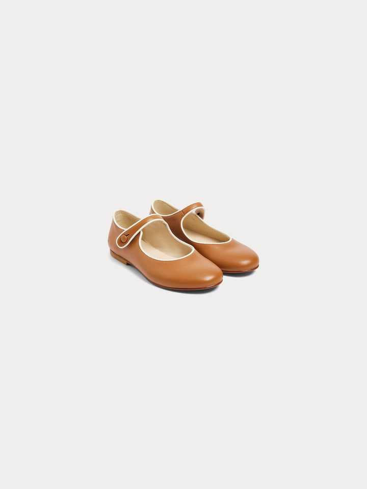 Ella Buckled Shoes - Caramel - Posh New York