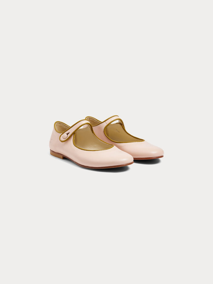 Ella Buckled Shoes - Powder Pink - Posh New York